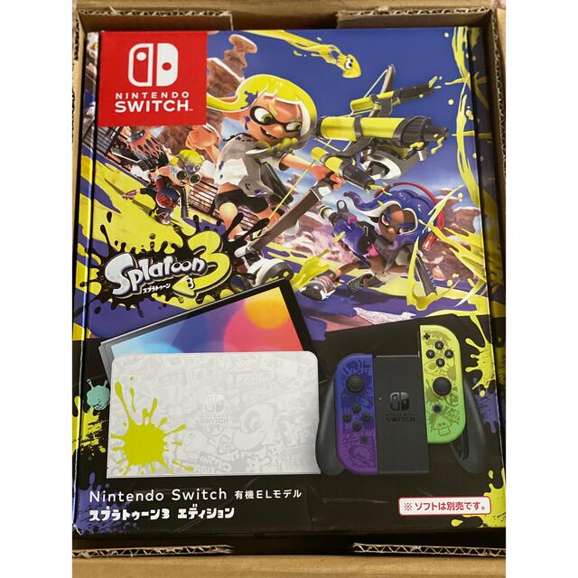 Nintendo Switch 有機ELモデル スプラトゥーン3エディションゲームソフト/ゲーム機本体