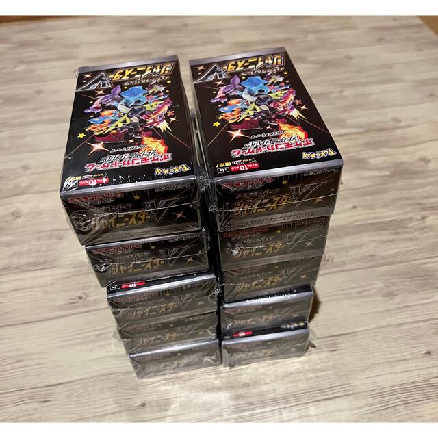 【10BOX】シャイニースターV シュリンク付き エンタメ/ホビーのトレーディングカード(Box/デッキ/パック)の商品写真