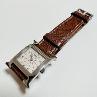 エルメス Hウォッチ 腕時計(レディース)（ブラウン/茶色系）の通販 56 