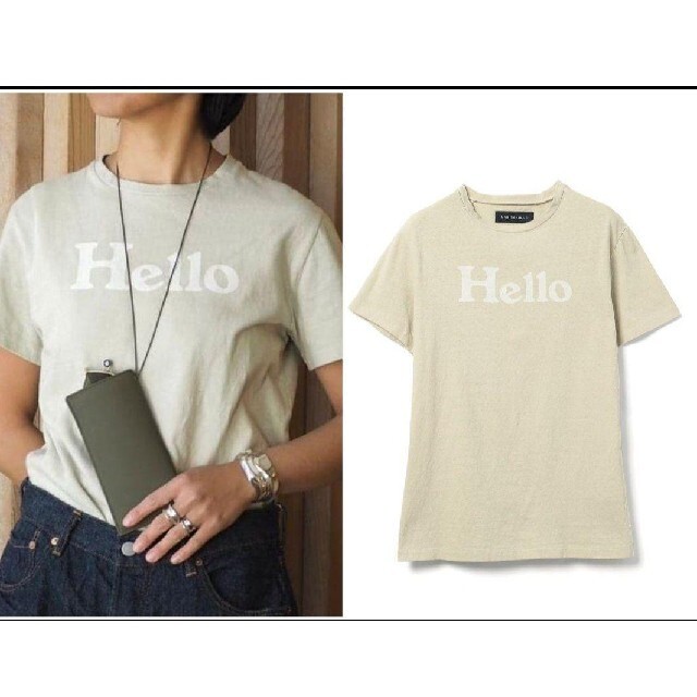 【新品】MADISONBLUE　マディソンブルー 　Hello　Tシャツ