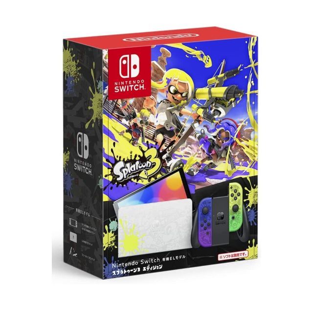 任天堂 - 送料無料　Nintendo Switch（有機ELモデル） スプラトゥーン3