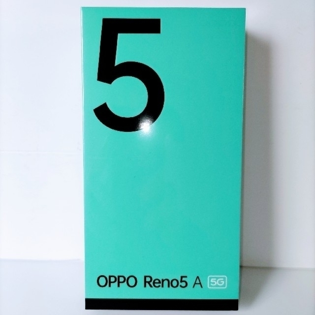 ［新品］OPPO Reno5 A (eSIM) Y!mobile アイスブルー