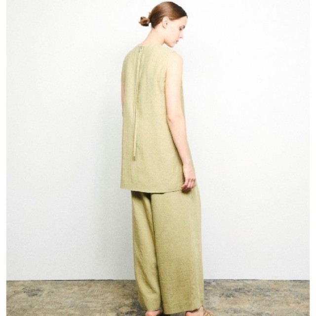 TODAYFUL(トゥデイフル)の❰美品❱TODAYFUL  Linen Long Tunic  Olive レディースのトップス(チュニック)の商品写真