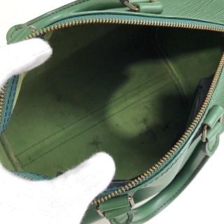 Louis Vuitton 美品 緑 エピ アルマ ハンドバッグリーン ヴィトン