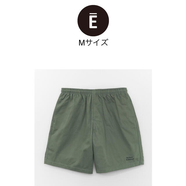 ENNOY Cotton Easy Shorts (BLACK) Lサイズ