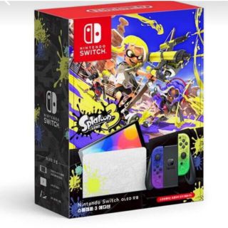 ニンテンドウ(任天堂)のSwitchスプラトゥーン(家庭用ゲーム機本体)