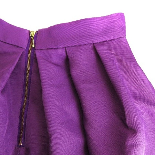 31 Sons de mode(トランテアンソンドゥモード)のトランテアン ソン ドゥ モード スカート フレア ミモレ丈 36 紫 ボトムス レディースのスカート(ロングスカート)の商品写真