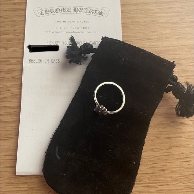 Chrome Hearts(クロムハーツ)の【A様専用】【正規品】クロムハーツ バブルガムリング CHクロス 指輪 メンズのアクセサリー(リング(指輪))の商品写真