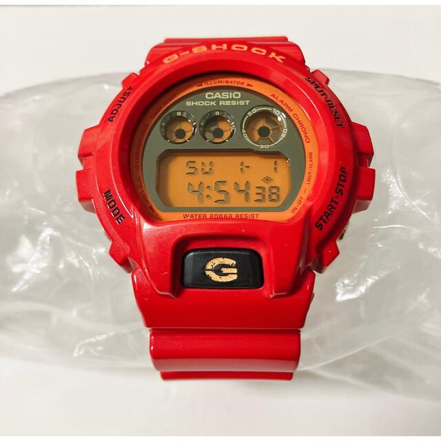 CASIO G-SHOCK DW-6900CB レッド 動作確認済