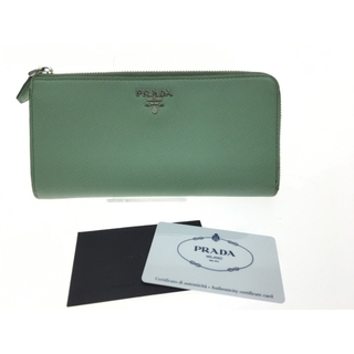 プラダ 長財布（グリーン・カーキ/緑色系）の通販 67点 | PRADAを買う 