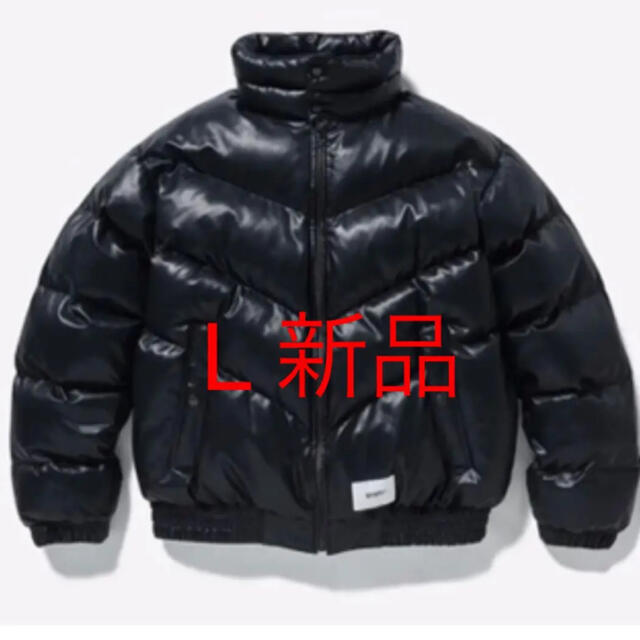 W)taps(ダブルタップス)のWTAPS 2021AW TTL シンセティックレザーJKT L新品タグ袋付属 メンズのジャケット/アウター(ダウンジャケット)の商品写真