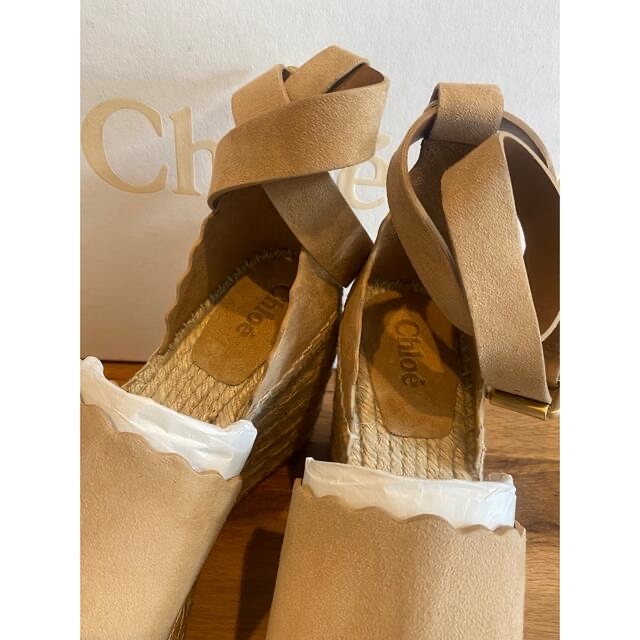 Chloe - Chloe クロエ ウエッジソールサンダル 新品未使用 ジュート
