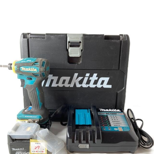 マキタ Makita 充電式インパクトドライバ 黒 14.4V6Ah バッテリ2本 充電器 ケース付 TD162DRGXB マキタ(Makita) 充電式インパクトドライバ(黒)14.4V6Ah バッテリ2本・充電器・ケース付 TD162DRGXB