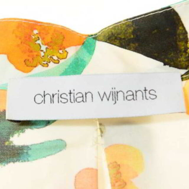 christian wijnants フラワープリント プルオーバー ワンピース レディースのワンピース(その他)の商品写真