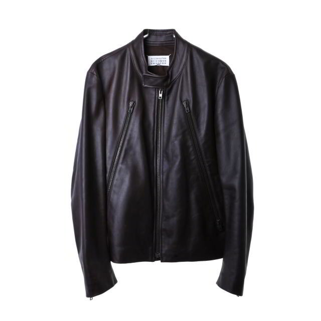 Maison Margiela 八の字 5ジップ レザー ライダース ジャケット | フリマアプリ ラクマ