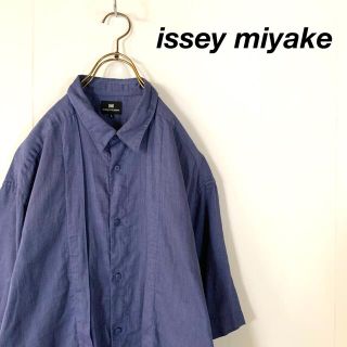 イッセイミヤケ(ISSEY MIYAKE)のOLD issey miyake イッセイミヤケ タックデザイン シャツ(シャツ)