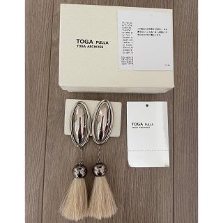 トーガ(TOGA)の値下げ❤️TOGA フリンジピアス　美品(ピアス)