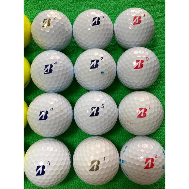 BRIDGESTONE(ブリヂストン)のゴルフボール ロストボール ブリヂストン JGR 24球 8/26 スポーツ/アウトドアのゴルフ(その他)の商品写真