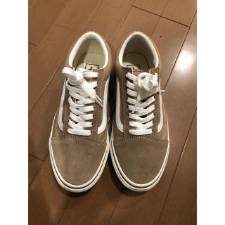 ヴァンズ(VANS)のみちゃむすさま専用⭐︎vans  オールドスクール　新品タグなし　ベージュ(スニーカー)