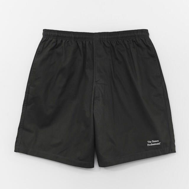 パンツENNOY Cotton Easy Shorts (BLACK) M