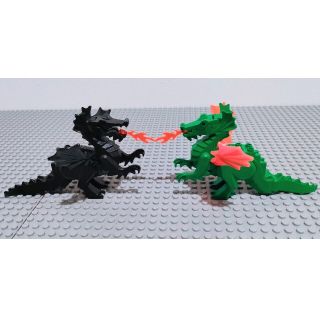 レゴ(Lego)のLEGO お城シリーズ  ブラックドラゴン グリーンドラゴン セット(その他)