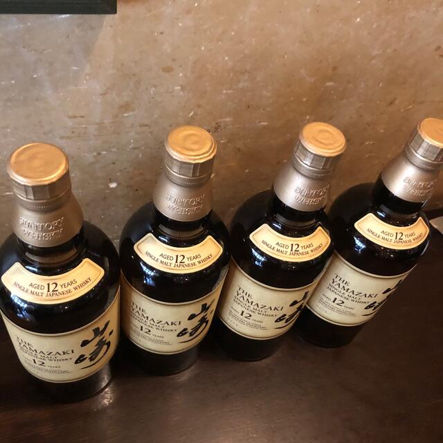 山崎12年　4本セット　新品