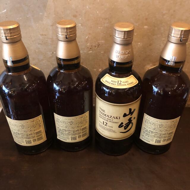 山崎12年　4本セット　新品