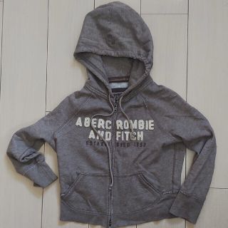 アバクロンビーアンドフィッチ(Abercrombie&Fitch)のアバクロンビー&フィッチ　ボアパーカー　キッズ　ブラウン　薄い茶色(ジャケット/上着)