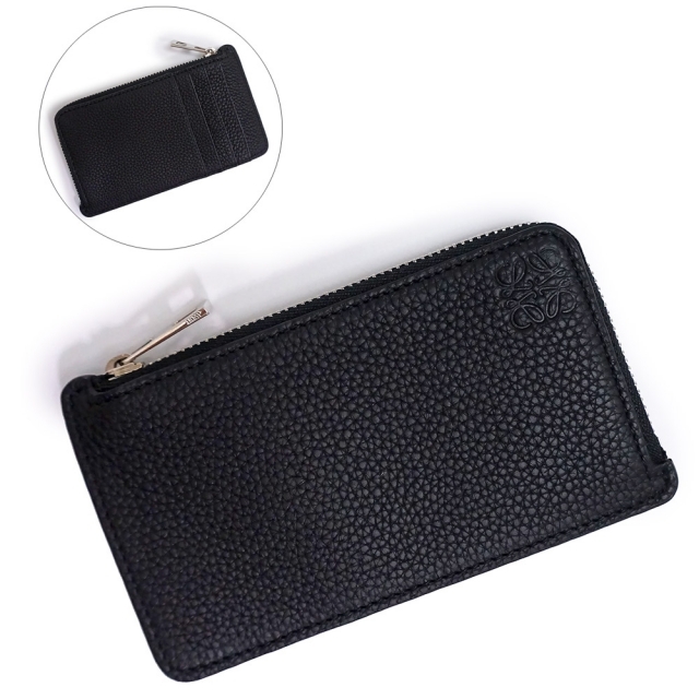 日本初売 バイカラー【LOEWE】コインカードホルダー ソフトグレイン ...