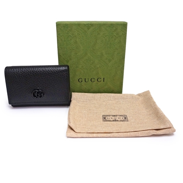 新作 Gucci - グッチ GGマーモント ダブルG ミディアム カードケース