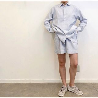 お値下げ不可baserange ole shirt / shorts setup(シャツ/ブラウス(長袖/七分))