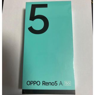 オッポ(OPPO)のOPPO Reno5 A eSIM A103OP 5台(スマートフォン本体)