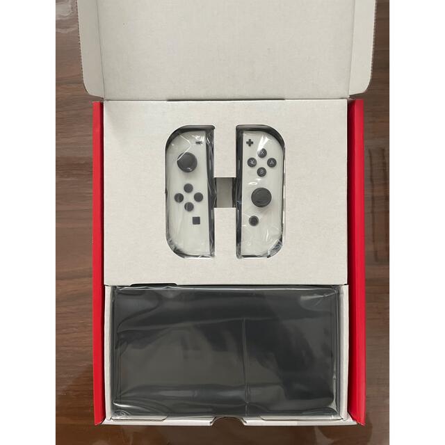 誠実】 Switch Nintendo - 有機ELモデルホワイト本体 Switch 【即日