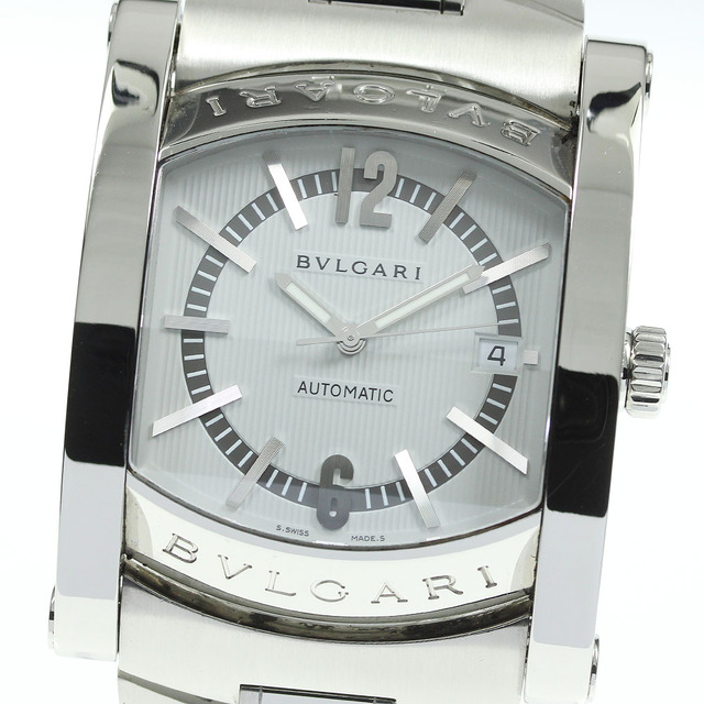 直送商品 BVLGARI - 【BVLGARI】ブルガリ アショーマ AA48S 自動巻き メンズ_701762 腕時計(アナログ)