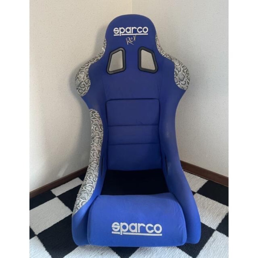 SPARCO Revフルバケットシート ブルー