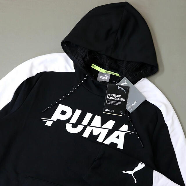 PUMA(プーマ)のプーマ PUMA 吸水 速乾 ビッグロゴ スウェット プルオーバー パーカー メンズのトップス(パーカー)の商品写真