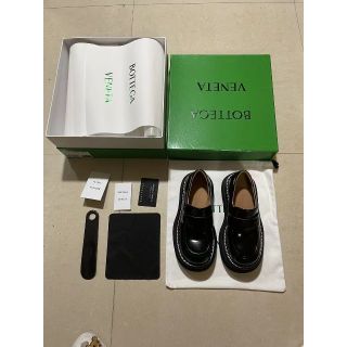 今日の超目玉】 新品BOTTEGA VENETA ボッテガ ヴェネタ ローファー 36