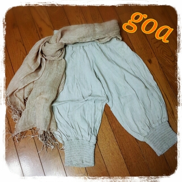 goa(ゴア)のみ様♡goa✾ストール付きサルエル レディースのパンツ(サルエルパンツ)の商品写真