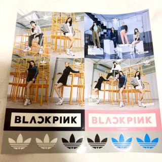 アディダス(adidas)のBLACK PINK adidas シール　ステッカー(ミュージシャン)