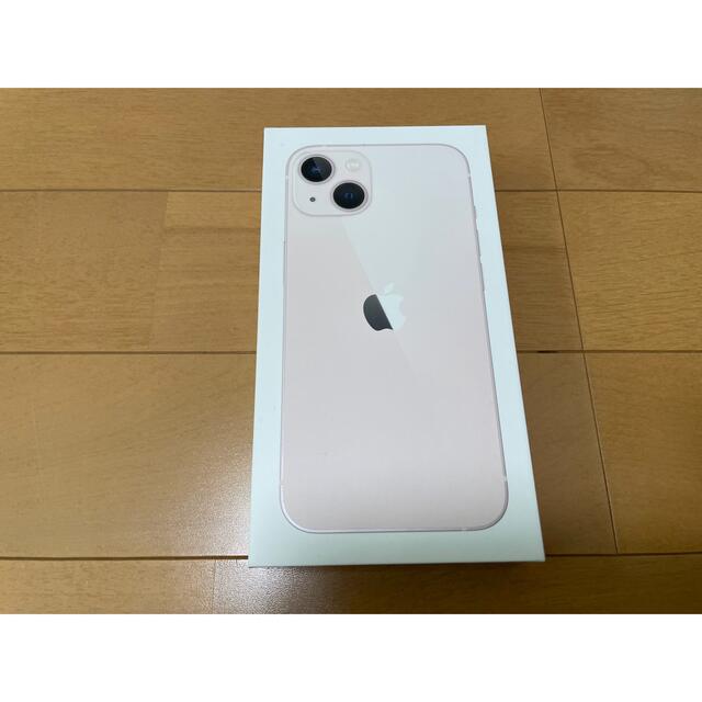 新品 iPhone 13 128GB ピンク SIMロック解除済 本体