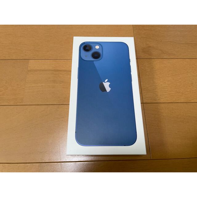 新品 iPhone 13 128GB ブルー SIMロック解除済 本体