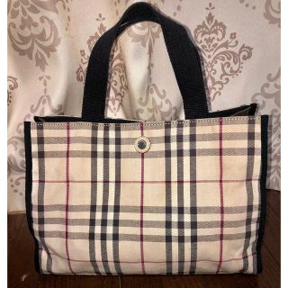 バーバリー(BURBERRY)のBURBERRY バーバリー チェック柄 ハンドバッグ(ハンドバッグ)