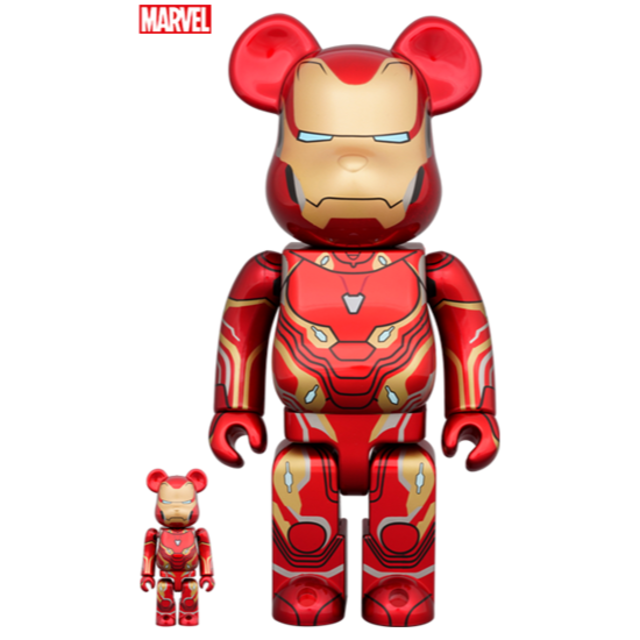 BE@RBRICK IRON MAN MARK 50 100％ & 400％エンタメ/ホビー