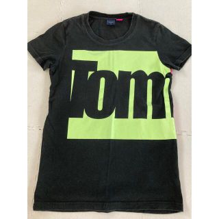 トミーヒルフィガー(TOMMY HILFIGER)の値下げ！TOMMY Tシャツ黒　レディースM(Tシャツ(半袖/袖なし))