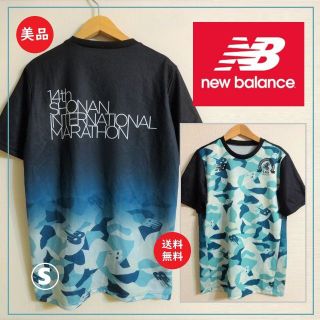 ニューバランス(New Balance)の送料込 着用数回のみ 美品★2019年 湘南国際マラソン 記念 Tシャツ S(Tシャツ/カットソー(半袖/袖なし))