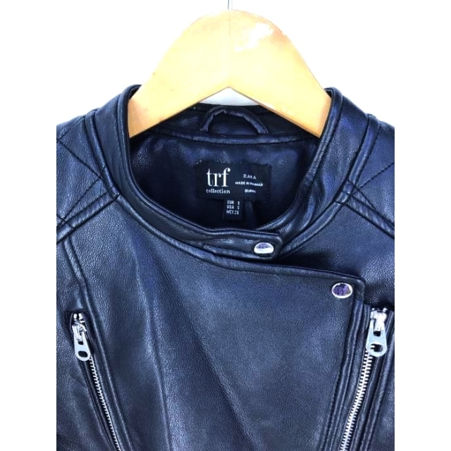 ZARA(ザラ)のZARA(ザラ) TRF collection ライダースジャケット レディース レディースのジャケット/アウター(ライダースジャケット)の商品写真