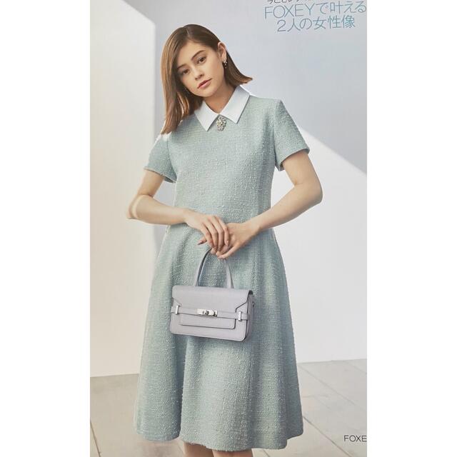 【ラッピング不可】 - FOXEY フォクシー 美品 42 エンパイアワンピ ひざ丈ワンピース - www.proviasnac.gob.pe