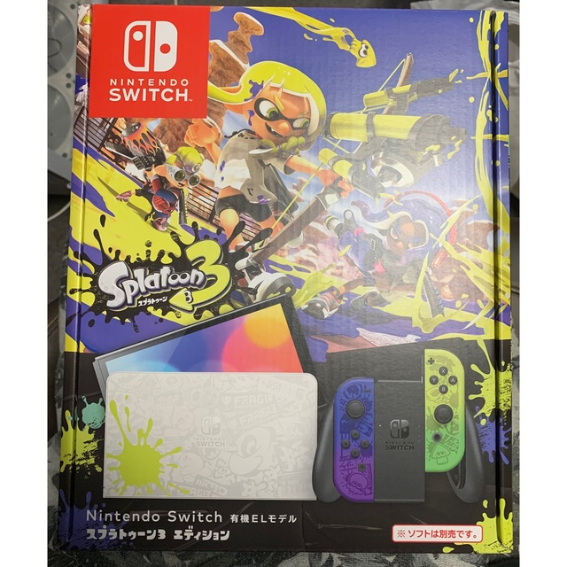 nintendoNintendo switch 本体 有機EL スプラトゥーン3エディション