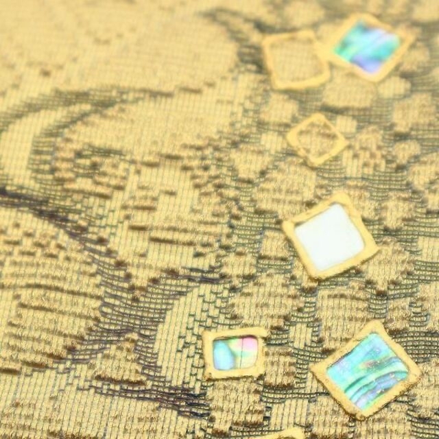 エレガンスに溢れる特選品 輪奈織螺鈿 贅沢なコラボ作品 美品