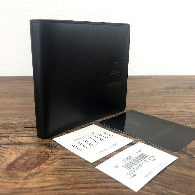 未使用品 YVES SAINT LAURENT 二つ折り財布 YSL 59YSLのお財布特集